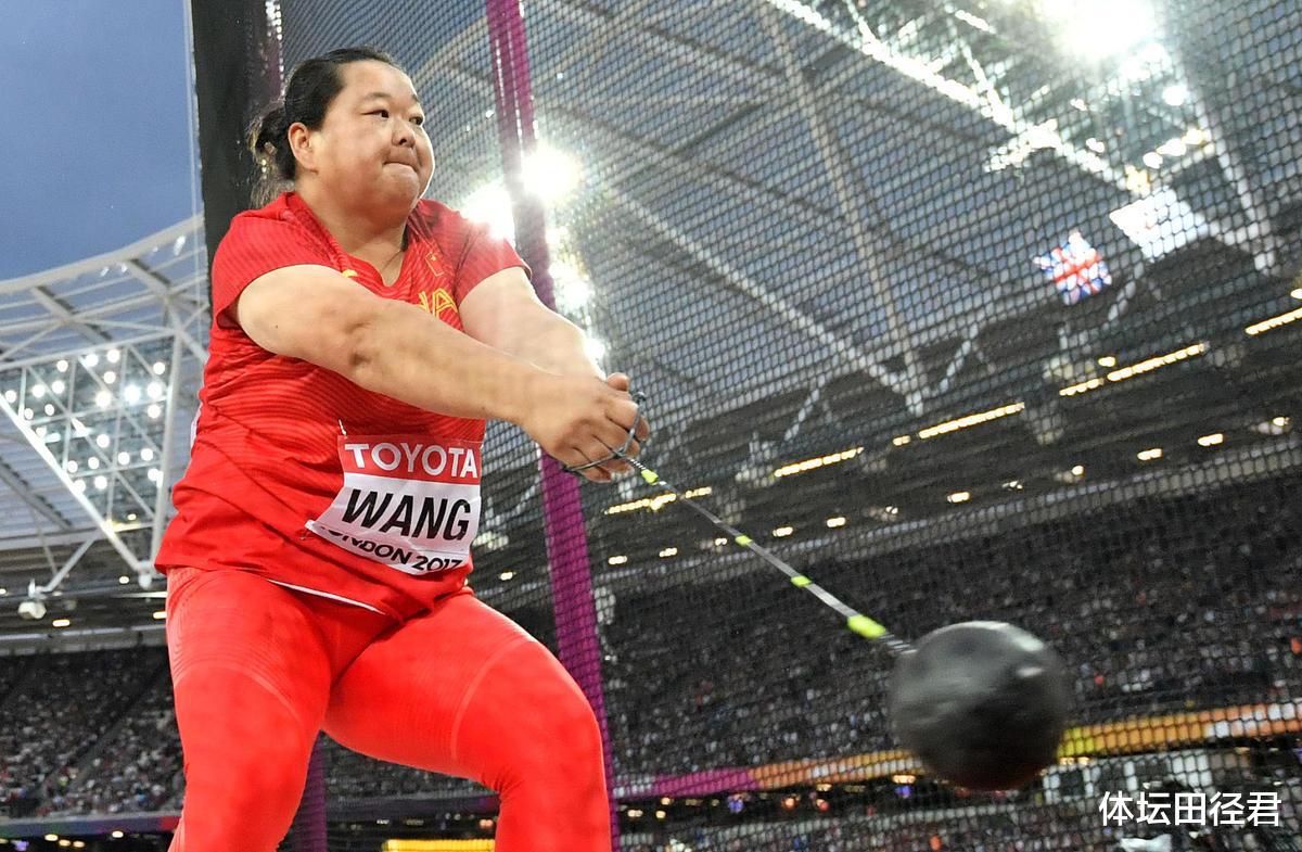 71米22！中国女子链球亚洲纪录保持者夺冠 创世界第二奥运冲奖牌(2)