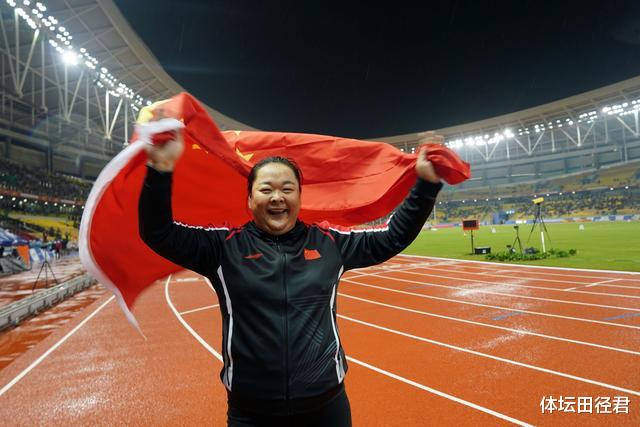 71米22！中国女子链球亚洲纪录保持者夺冠 创世界第二奥运冲奖牌(5)
