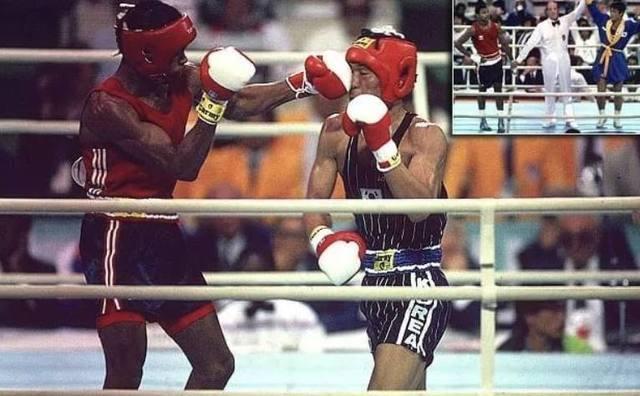 88年汉城奥运会：韩国拳手输比赛后围殴裁判，害怕电视直播还关灯(2)