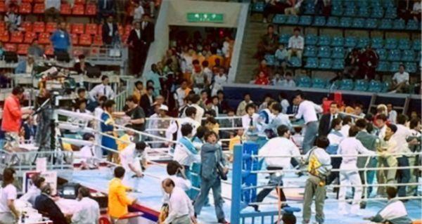 88年汉城奥运会：韩国拳手输比赛后围殴裁判，害怕电视直播还关灯(3)