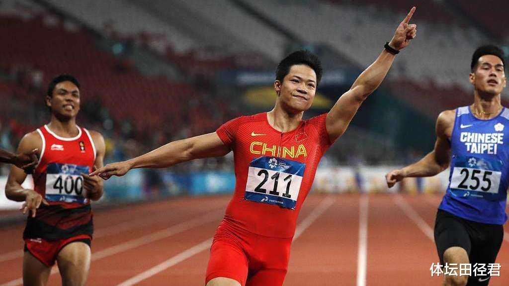10秒26，24岁亚运会亚军百米夺冠 超越谢震业10秒31排亚洲第二(5)