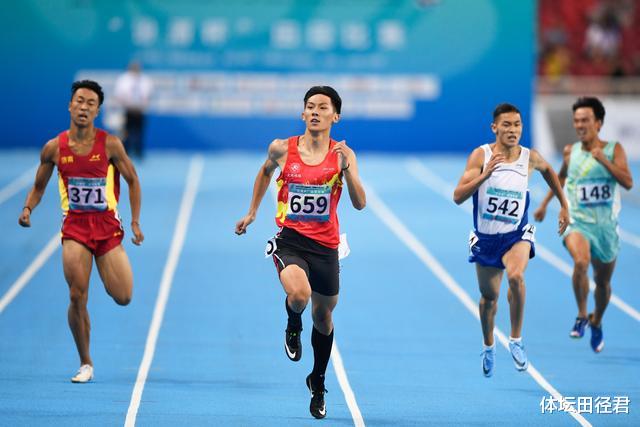 三人进47秒，上海飞人郭钟泽46秒42夺400米冠军 统治力堪比谢震业(3)