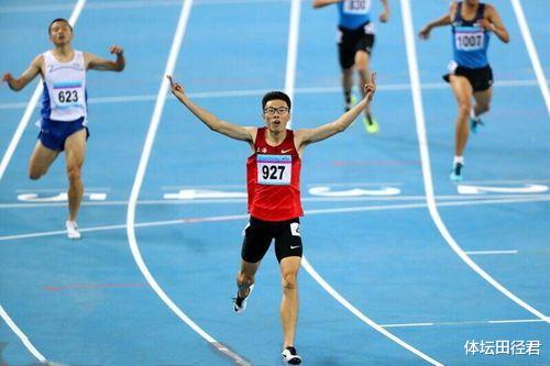 三人进47秒，上海飞人郭钟泽46秒42夺400米冠军 统治力堪比谢震业(11)