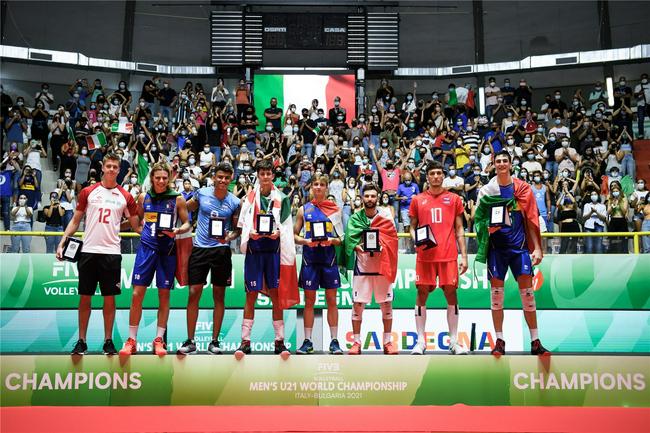 U21男排世锦赛意大利首夺冠军 米基耶莱托荣膺MVP(1)