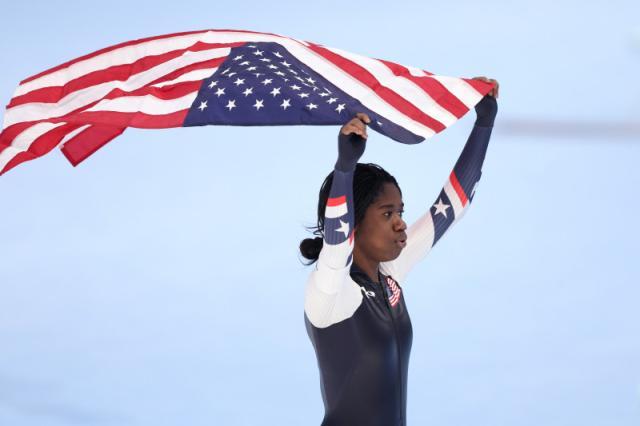 北美看冬奥：第一枚黑人女子单项金牌！艾琳创历史(1)