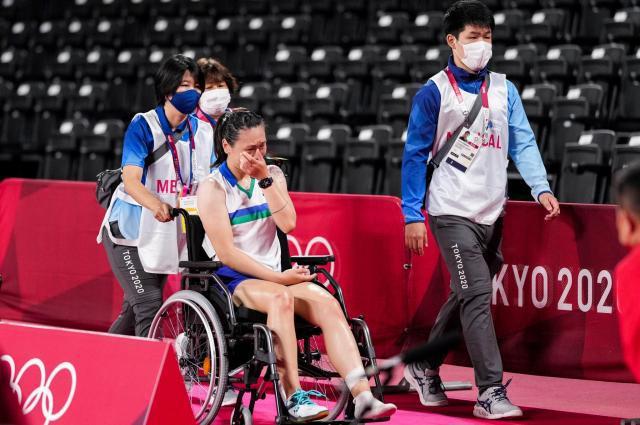 东京奥运受伤遗憾退赛 7个半月后张蓓雯重回赛场(2)