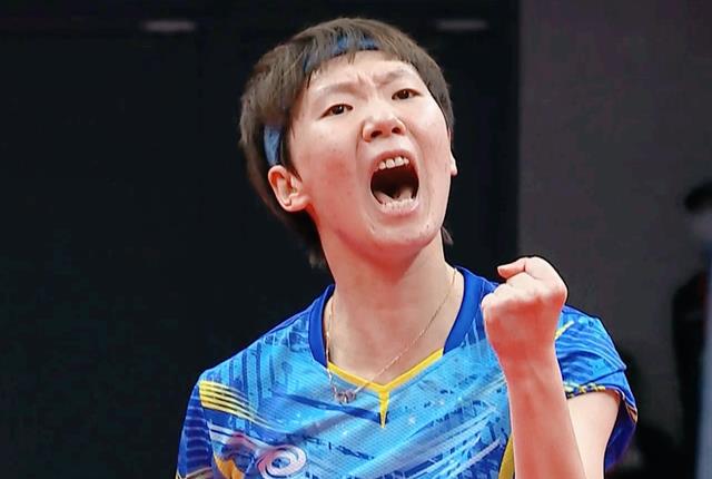 7连胜中国选手！14岁的张本美和大爆发！全力冲击多哈赛女单金牌(1)