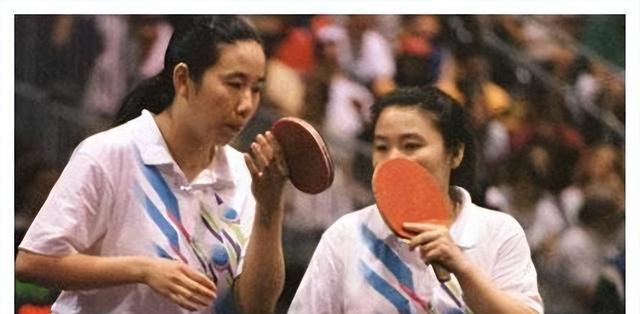 女乒30年系列10：亚特兰大奥运会，邓亚萍、乔红大战陈静(26)