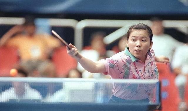 女乒30年系列10：亚特兰大奥运会，邓亚萍、乔红大战陈静(30)
