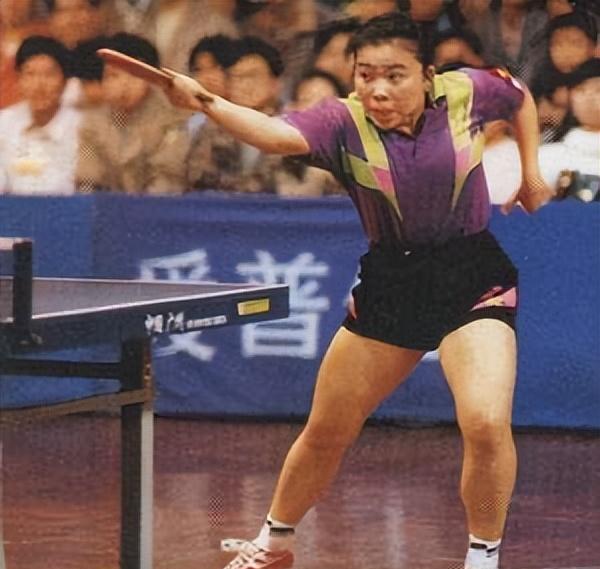 女乒30年系列10：亚特兰大奥运会，邓亚萍、乔红大战陈静(32)