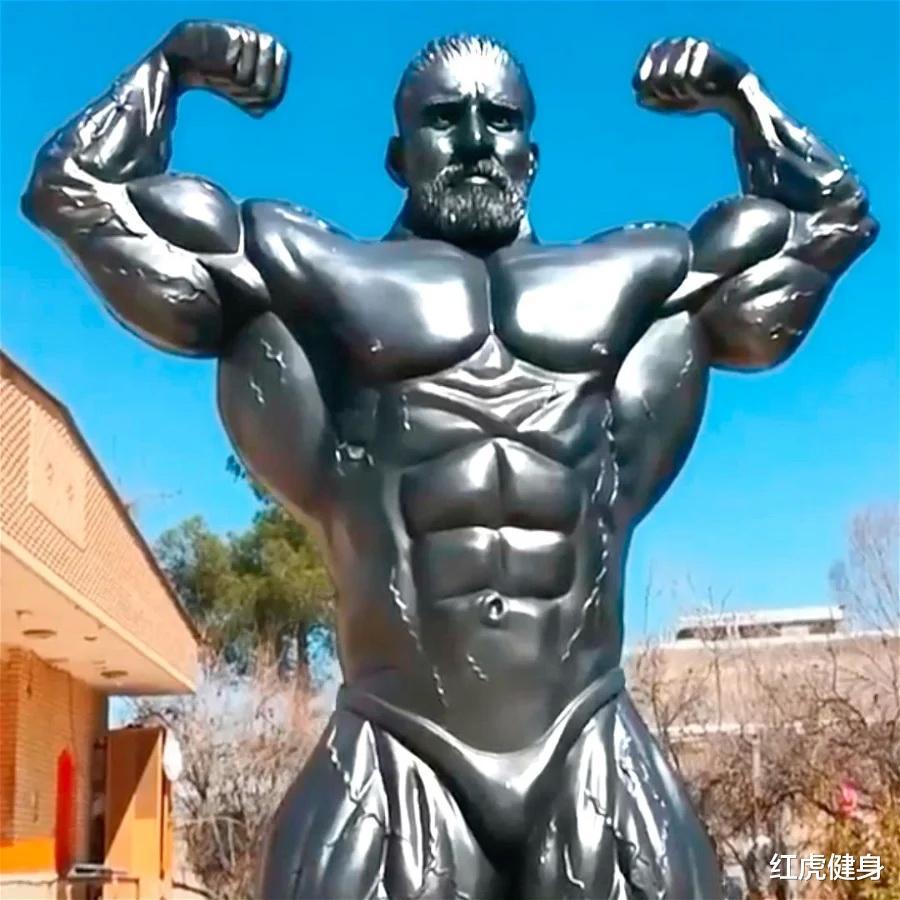 哈迪·乔潘：首夺奥赛健美冠军，创造历史，伊朗人为他塑造了一座巨大雕像(10)