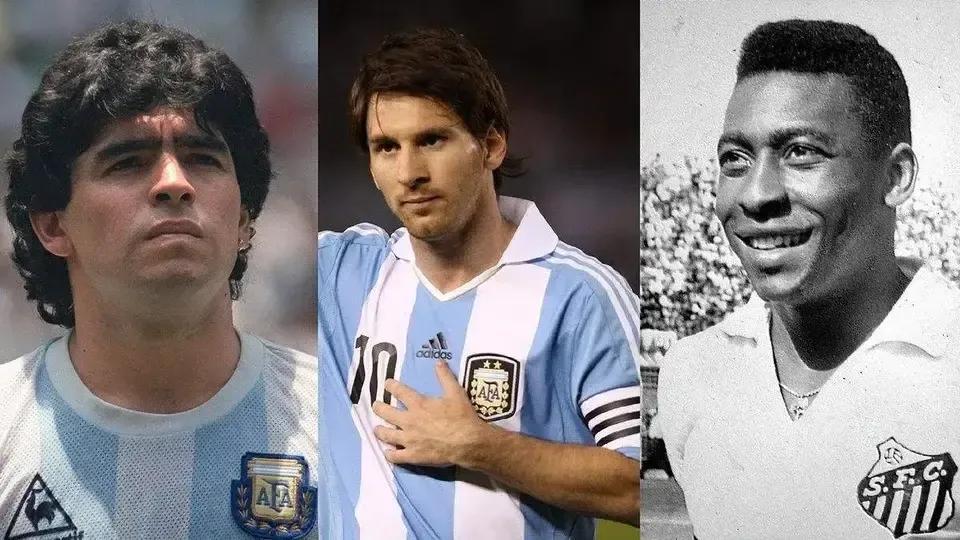 很奇怪，世界足球的舆论话语权在欧洲，但公认的三大球王都在南美洲。

最近几十年世(1)
