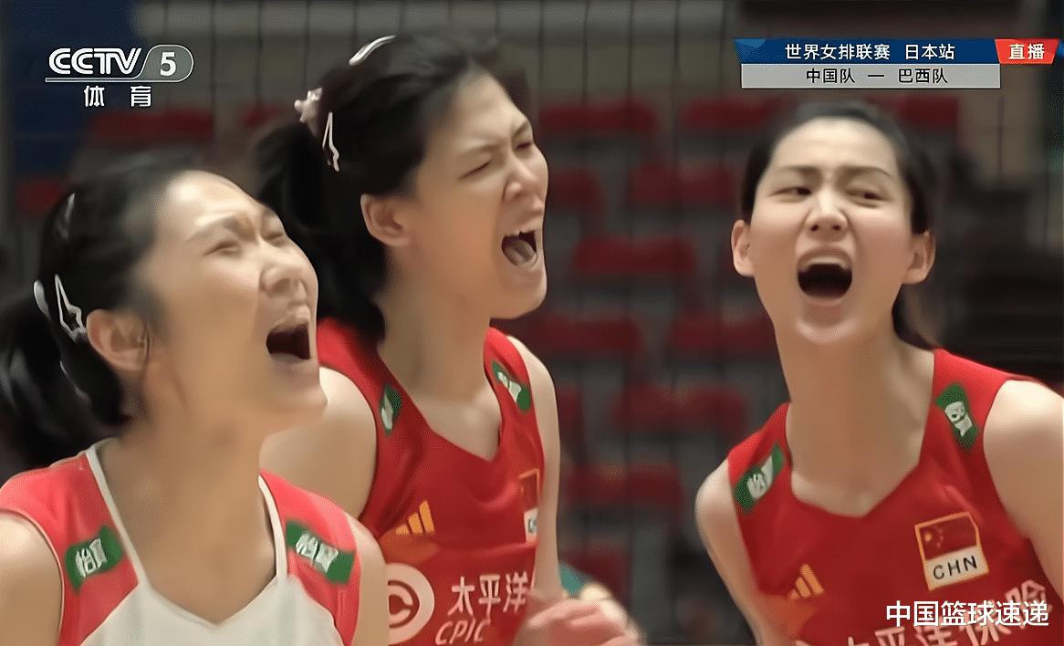 3-2！中国女排上演绝地反击，力克世界第三巴西队，李盈莹26分！(3)