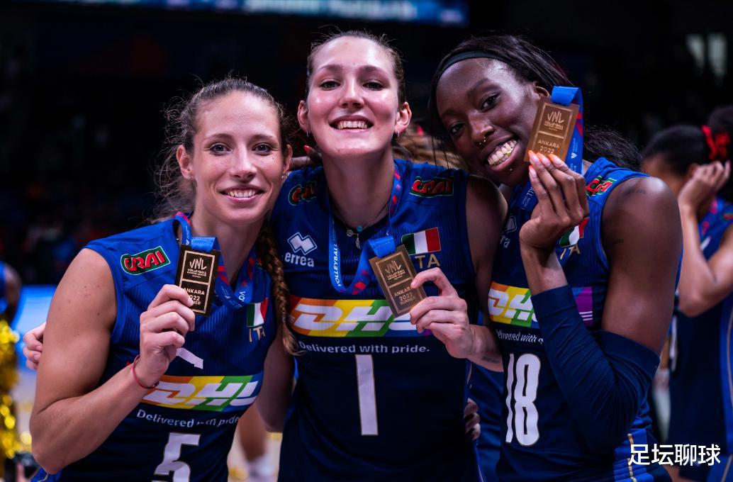 世界女排联赛最新排名：中国反超升第一，美国排第四，意大利仅第九(3)
