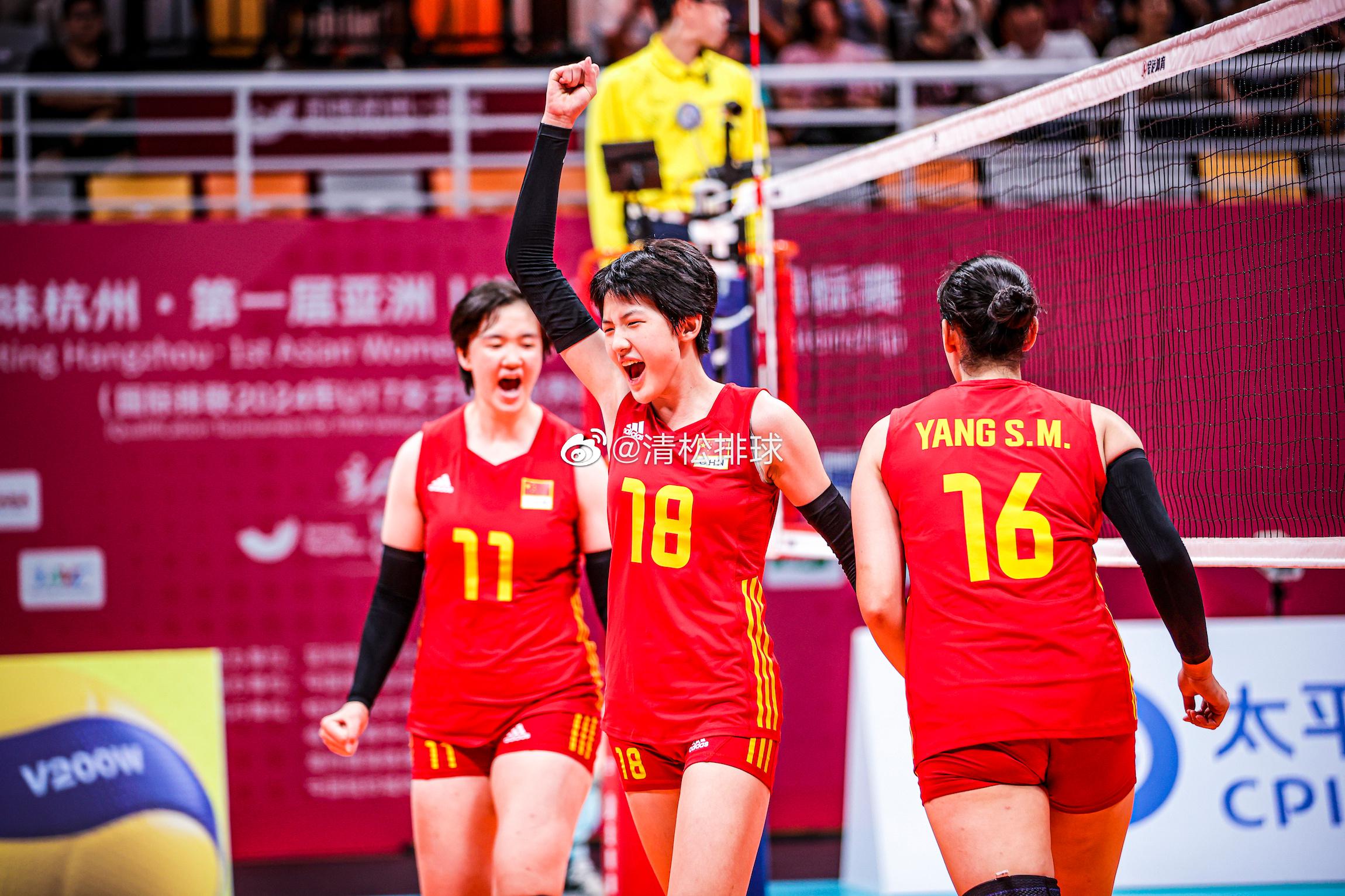 【技术统计】2023年U16女排亚锦赛A组第一轮中国女排3-0蒙古女排（25-1(6)