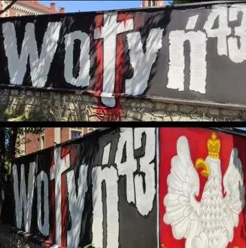 波兰人觉醒！波兰球迷喊出反乌克兰口号！
在波兰，反乌克兰行动在球迷中越来越受欢迎(6)