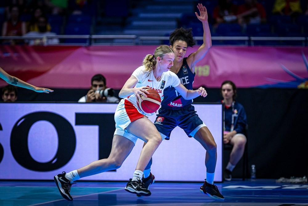 U19女篮世界杯-加拿大女篮加时战胜法国女篮获得季军
 
北京时间7月24日，2(5)