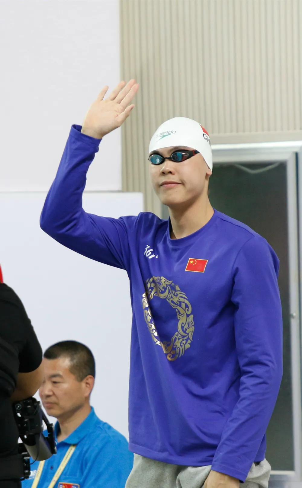 中国泳坛最帅的10个游泳运动员
1、宁泽涛，世锦赛100米自由泳冠军
2、汪顺，(8)