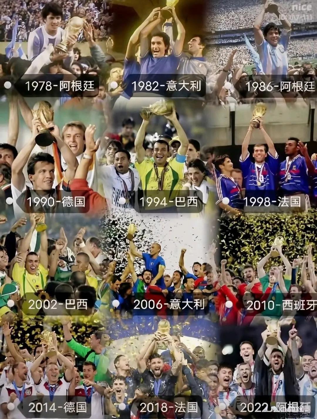 你们觉得哪届世界杯最有含金量？哪届世界杯最有观赏性？(1)
