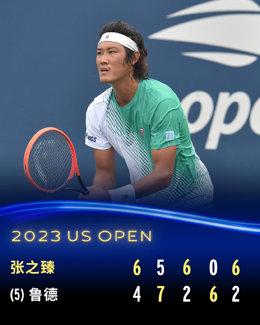 创造历史！张之臻成为首位战胜ATP TOP5的中国选手(1)