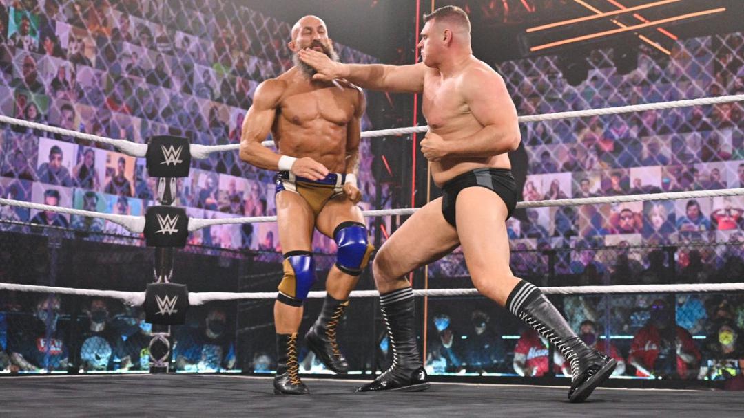 洲际冠军竞争激烈，Triple H爱将已发起挑战，盖博哭晕在厕所！(6)