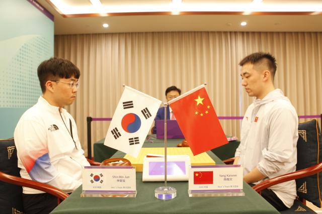 亚运围棋团体赛四轮战罢，中国男女队均受挫于韩国(5)