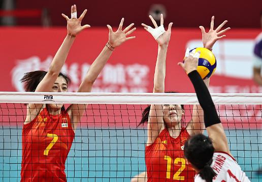 亚运女排八强诞生！中国女排3-0轻松晋级，泰国、日本小组赛全胜(2)