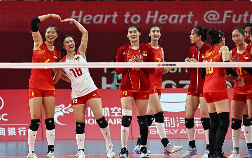 亚运女排八强诞生！中国女排3-0轻松晋级，泰国、日本小组赛全胜(3)