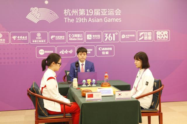 亚运会围棋赛中国队迎来首金，女团2比1力压韩国队(1)