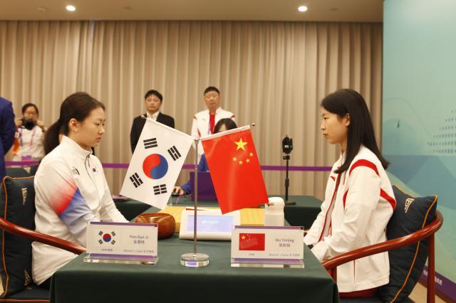 亚运会围棋赛中国队迎来首金，女团2比1力压韩国队(5)