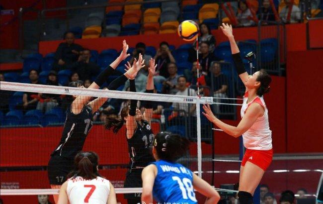 亚运女排中国3-0韩国 夺复赛开门红提前锁定4强(1)