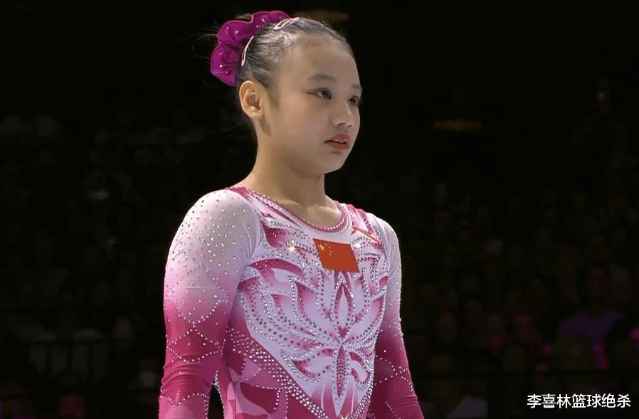 世锦赛夺冠！中国又一16岁体操女神出炉，可爱美少女落泪接班韦后(2)