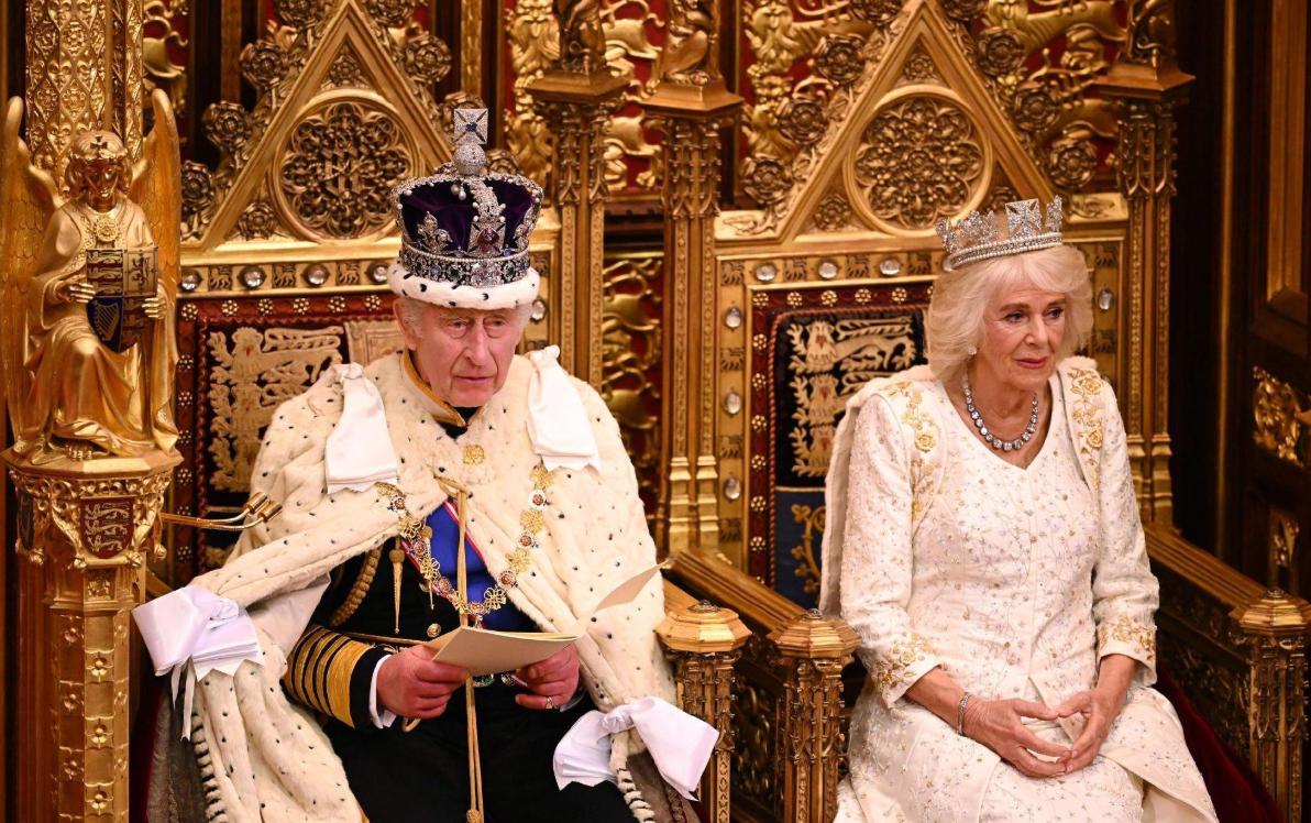 英王首次出席议会开幕式，提袍童子没有乔治，长子威廉也缺席(3)