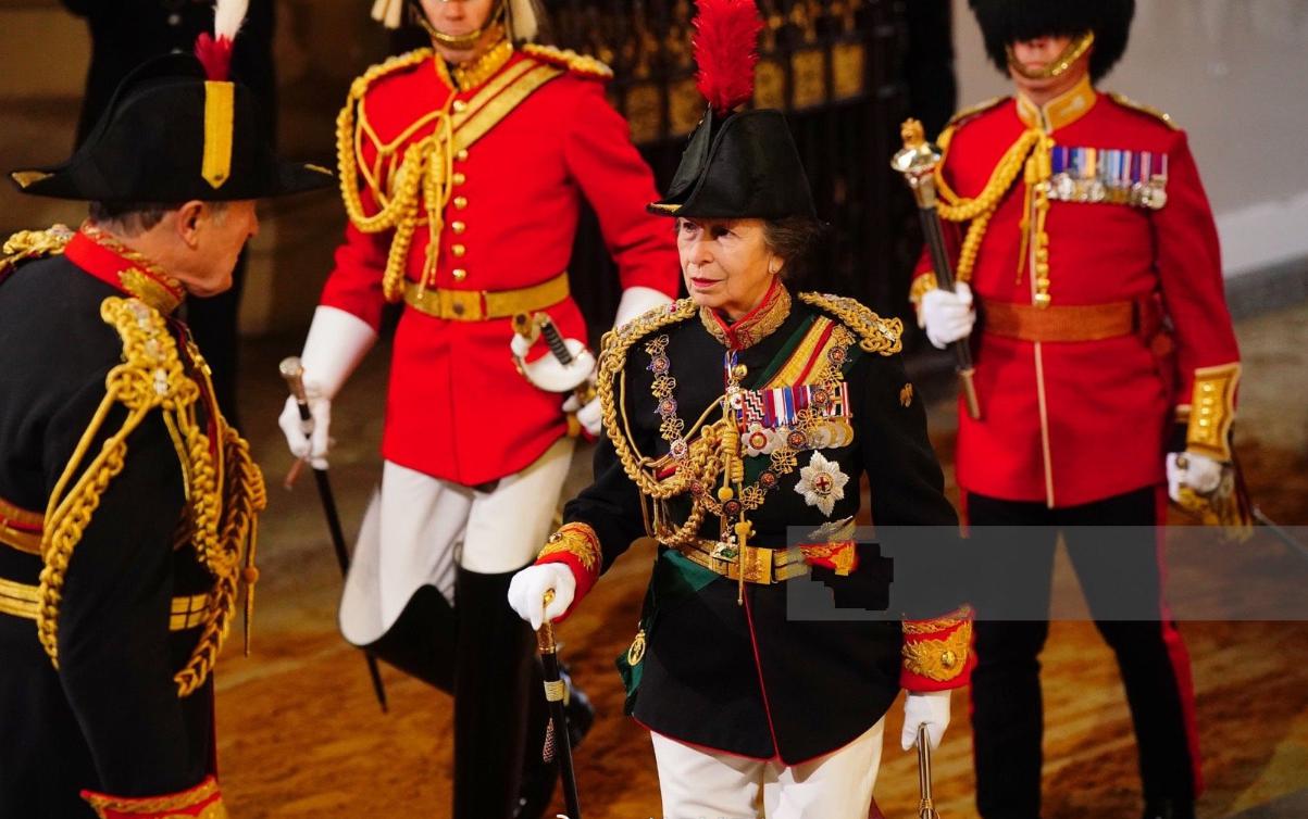 英王首次出席议会开幕式，提袍童子没有乔治，长子威廉也缺席(7)
