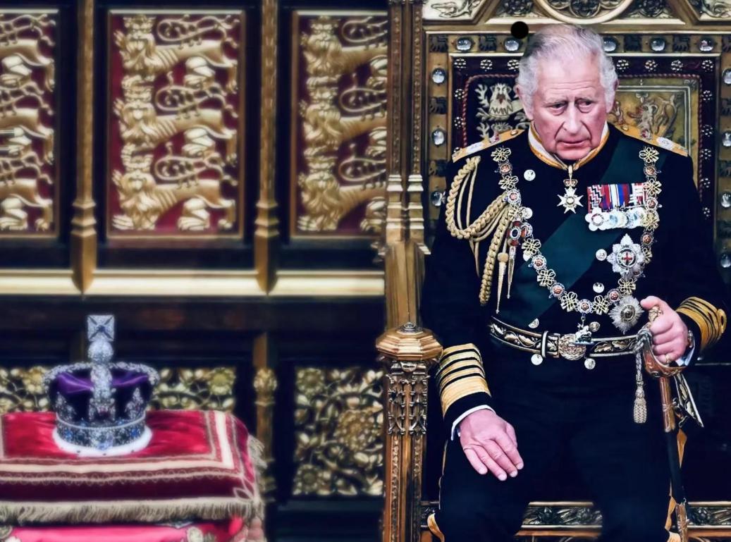 英王首次出席议会开幕式，提袍童子没有乔治，长子威廉也缺席(8)