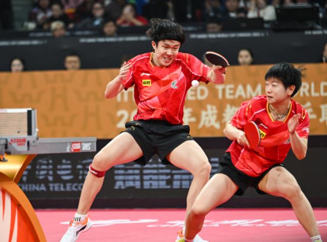 险胜日本 国乒今晚和韩国争夺混合团体世界杯冠军(1)