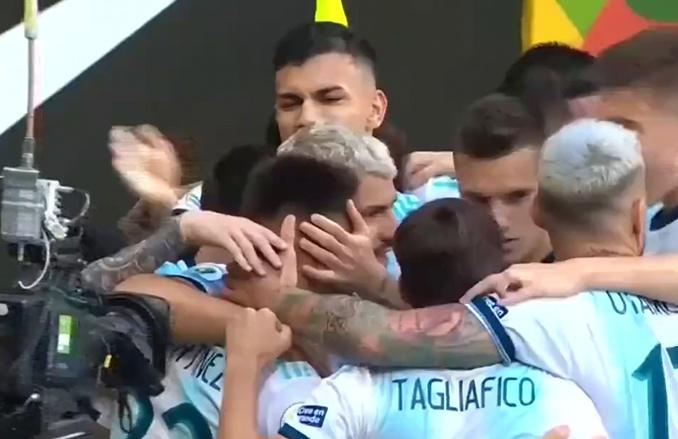 阿奎罗进球！阿根廷队2-0击败卡塔尔晋级八强，淘汰赛战委内瑞拉(4)