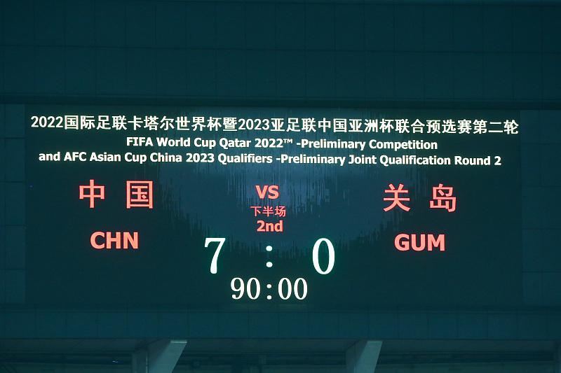 扬眉吐气！一场酣畅淋漓的胜利，中国男足距离卡塔尔世界杯又近一步(1)