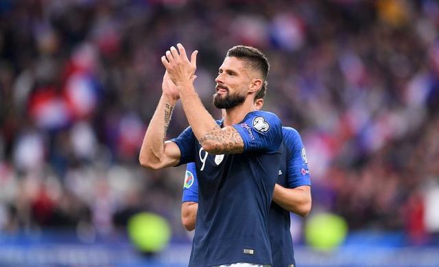 没机会？法国队在欧预赛上射门排最低，胜冰岛30岁老将显威(2)