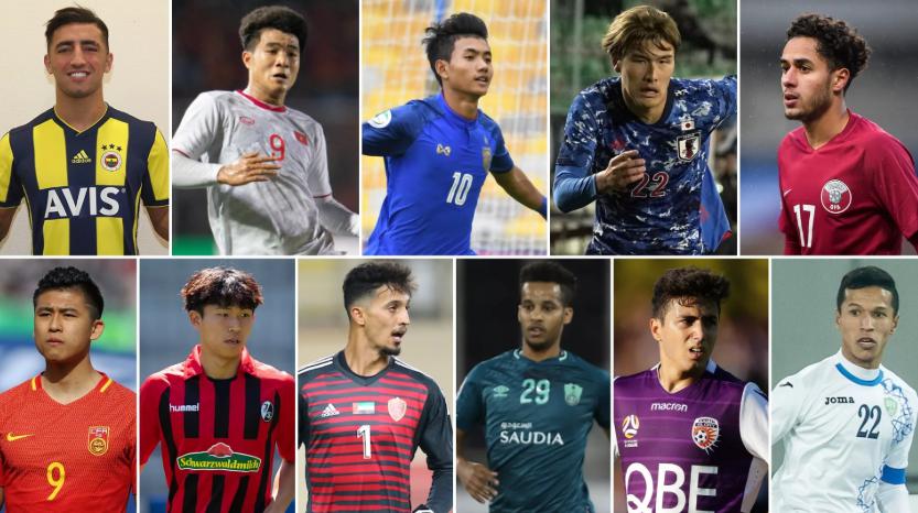 亚足联赛挑选了最有前景的11位才华球员：22岁张玉宁排行榜第一位(1)