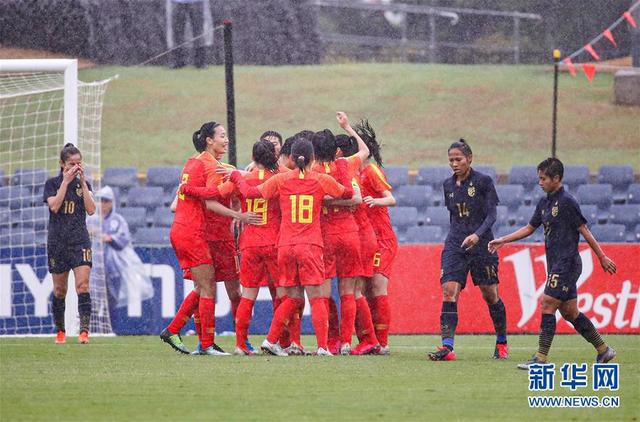 奥运会女足预选赛：中国胜泰国(1)