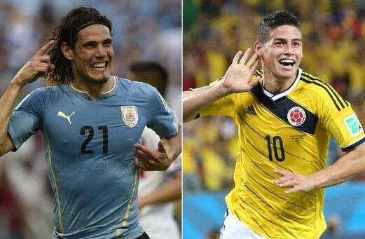 南美预选04: 30：哥伦比亚VS乌拉圭：主队火力十足，乌拉圭神锋坐镇。(1)