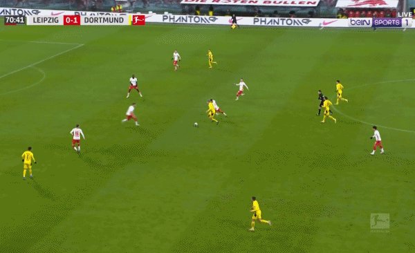 【德甲】哈兰德2球桑乔传射 多特3-1莱比锡助攻拜仁(5)