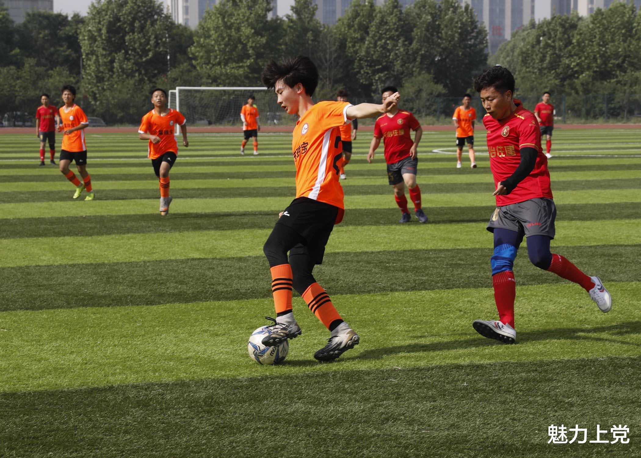 中国职工足球联赛（华北赛区山西省长治市赛区赛）开幕(24)