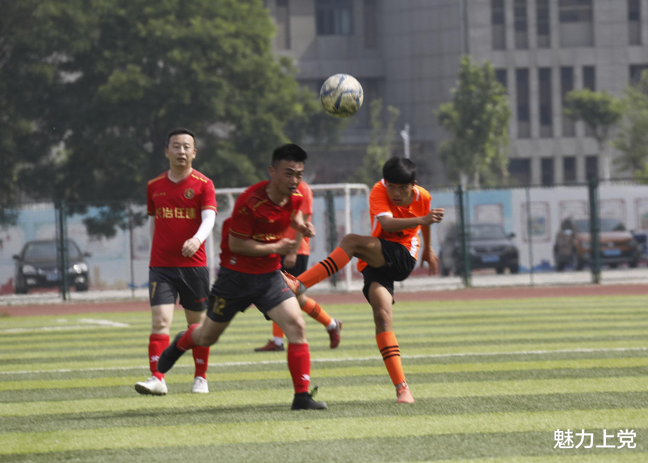 中国职工足球联赛（华北赛区山西省长治市赛区赛）开幕(34)