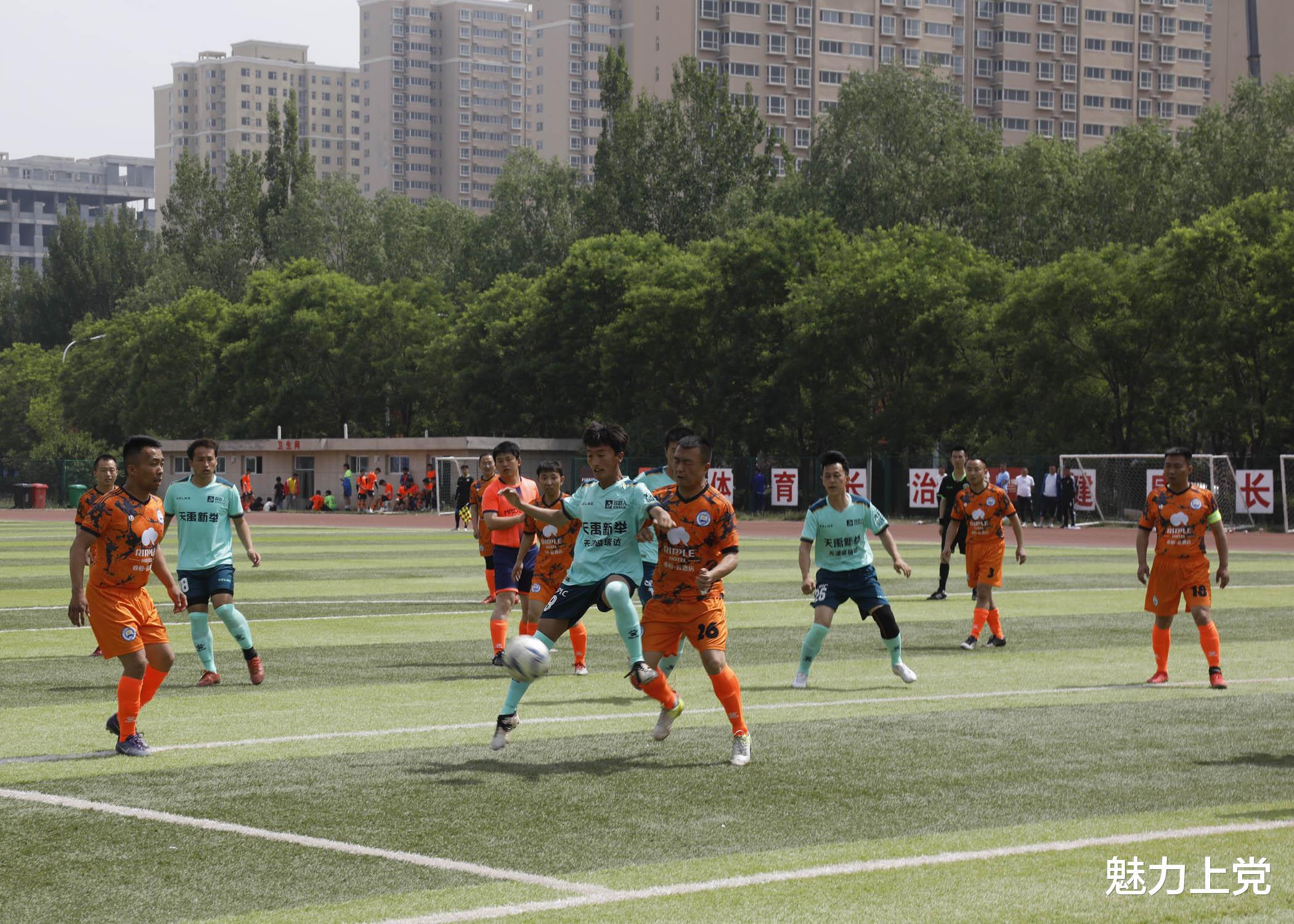 中国职工足球联赛（华北赛区山西省长治市赛区赛）开幕(44)