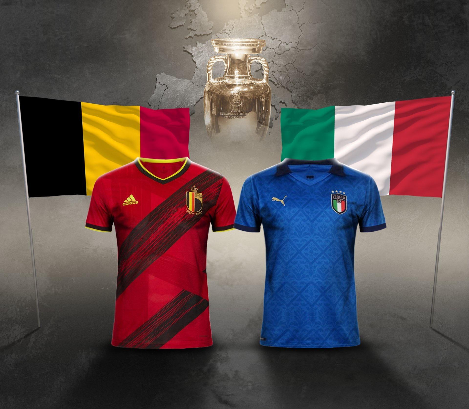 欧洲杯1/4决赛：比利时VS意大利，世界第一连伤大将存隐患，危险了！(1)