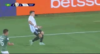 【美洲杯】梅西传射戈麦斯破门造点 阿根廷2比0领先(1)