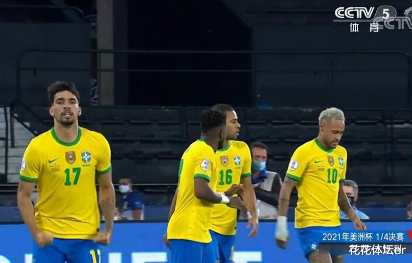 1-0！巴西杀进4强，连创3大纪录！智利黄金一代谢幕，热苏斯染红(2)
