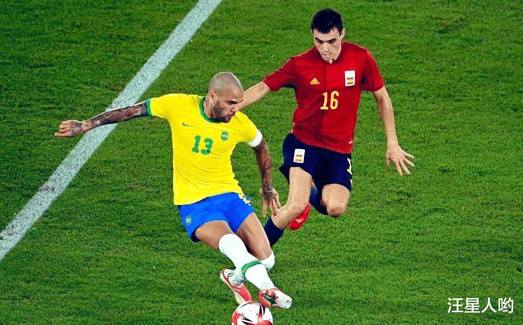 从1-1至2-1！巴西U23击败西班牙成功卫冕，巴西奇兵一剑封喉(5)